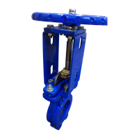 Задвижка чугунная шиберная двусторонняя, EPDM, PN10, DN 250