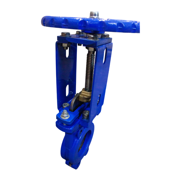 Задвижка чугунная шиберная двусторонняя, EPDM, PN10, DN 200