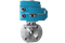 Кран шаровый межфланцевый, AISI304 DN15 (1/2"), с электроприводом AC 220V (С-03)