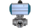 Кран шаровый трёхходовой T-тип, AISI304 DN40 (1_1/2"), с двухсторонним пневмоприводом AT75D