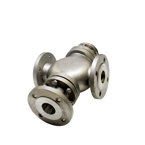 Клапан регулирующий трехходовой фланцевый под привод, WCB DN50 PN16 KVS 40