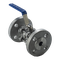 Кран шаровый фланцевый трехсоставной нержавеющий (3PC), AISI304 DN15 (1/2"), (CF8), PN16