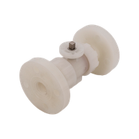 Кран шаровый фланцевый под привод пластиковый (3PC), PVDF, DN20 (d25), PN10