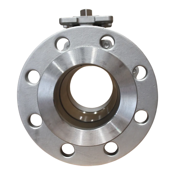 Кран шаровый фланцевый под привод нержавеющий (2PC), AISI304 DN 125 (5"), (CF8), PN40