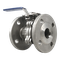 Кран шаровый фланцевый под привод нержавеющий (2PC), AISI304 DN40 (1_1/2"), (CF8), PN40