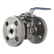 Кран шаровый фланцевый под привод нержавеющий (2PC), AISI316 DN15 (1/2"), (CF8M), PN40