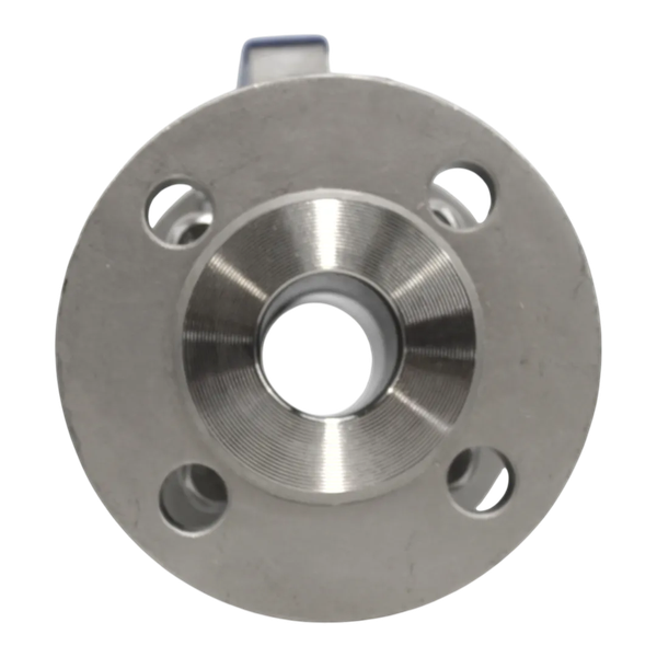 Кран шаровый фланцевый под привод нержавеющий (2PC), AISI316 DN40 (1_1/2"), (CF8M), PN40