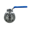 Кран шаровый межфланцевый под привод нержавеющий (1PC), AISI304 DN25 (1"), (CF8), PN16