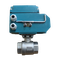 Кран шаровый муфтовый (2PC), AISI304 DN32 (1_1/4"), с электроприводом  DC 24V (C-05)