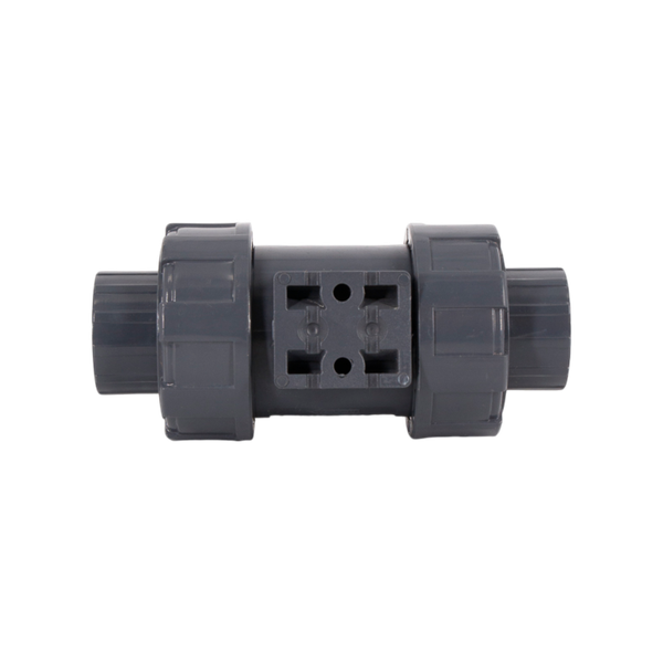 Кран шаровый муфтовый под привод пластиковый (3PC), UPVC, DN20 (d25), PN10