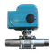 Кран шаровый приварной, AISI304 DN25 (1"), с электроприводом AC 220V (C-03)