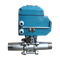 Кран шаровый приварной, AISI304 DN25 (1"), с электроприводом AC 24V (C-03)