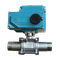 Кран шаровый приварной, AISI304 DN32 (1_1/4"), с электроприводом AC 380V (C-05)