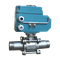 Кран шаровый приварной, AISI304 DN32 (1_1/4"), с электроприводом AC 380V (C-05)