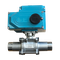 Кран шаровый приварной, AISI316 DN32 (1_1/4"), с электроприводом AC 380V (C-05)