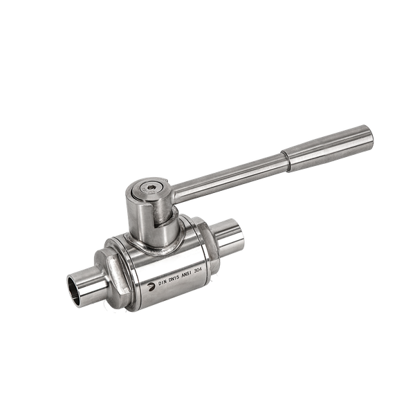 Кран шаровый приварной DIN11851 нержавеющий, AISI304 DN15 (18мм), (CF8), PN8