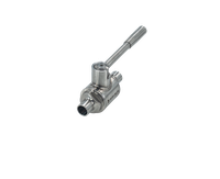 Кран шаровый приварной DIN11851 нержавеющий, AISI304 DN15 (18мм), (CF8), PN8