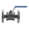Кран шаровый фланцевый трехсоставной нержавеющий (3PC), AISI304 DN40 (1_1/2"), (CF8), PN40