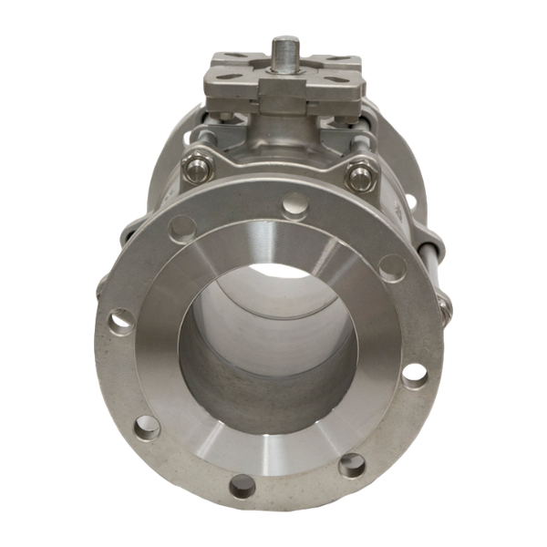 Кран шаровый фланцевый под привод нержавеющий (3PC), AISI316TI DN 125 (5"), PN40