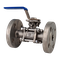 Кран шаровый фланцевый под привод нержавеющий (3PC), AISI304 DN20 (3/4"), (CF8), PN40