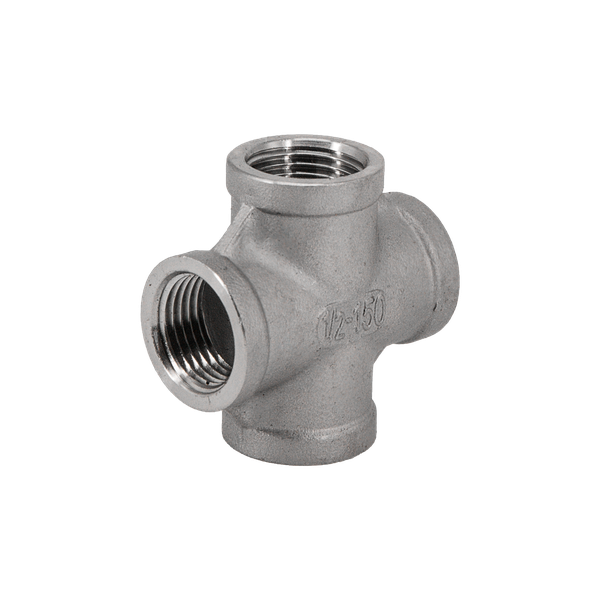 Крестовина нержавеющая, AISI304 DN15 (1/2"), (CF8), PN16