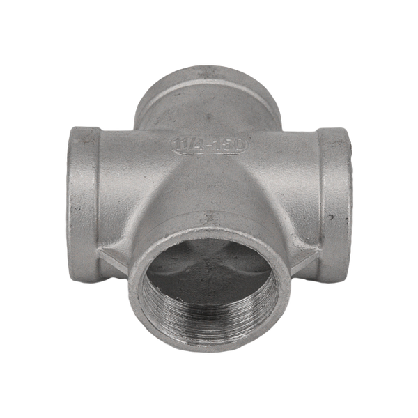Крестовина нержавеющая, AISI304 DN32 (1_1/4"), (CF8), PN16