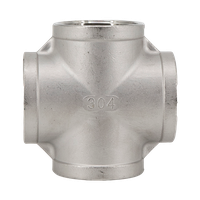 Крестовина нержавеющая, AISI304 DN65 (2_1/2"), (CF8), PN16