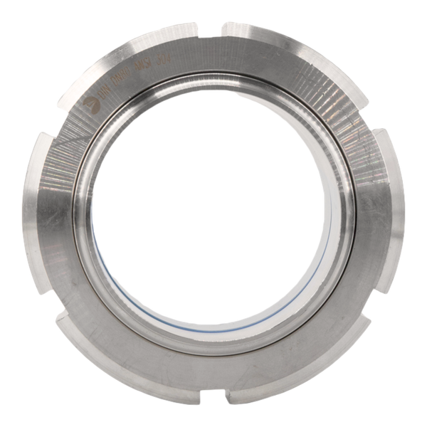 Молочная муфта в сборе DIN 11851, Silicon, AISI 304, DN80 (85мм)