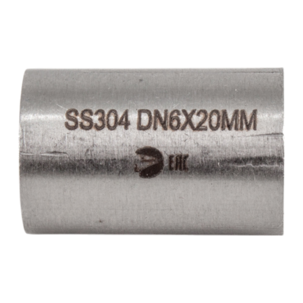 Муфта нержавеющая, AISI304 DN 6 (1/8"), (CF8), PN16