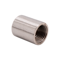 Муфта нержавеющая, AISI316 DN15 (1/2"), (CF8M), PN16