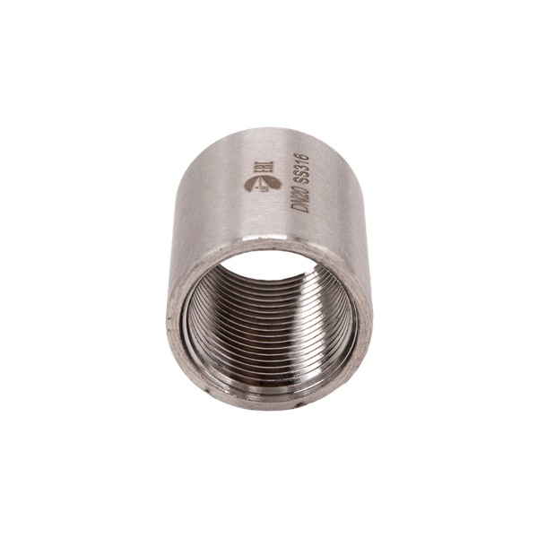 Муфта нержавеющая, AISI316 DN20 (3/4"), (CF8M), PN16