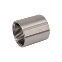 Муфта нержавеющая, AISI316 DN32 (1_1/4"),  (CF8M), PN16