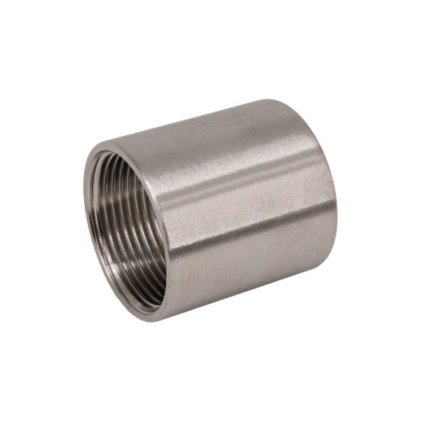 Муфта нержавеющая, AISI316 DN32 (1_1/4"),  (CF8M), PN16