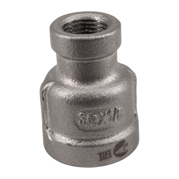 Муфта переходная нержавеющая, AISI304 DN10 х DN6 (3/8" х 1/8"), (CF8), PN16