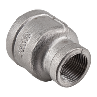 Муфта переходная нержавеющая, AISI304 DN20 х DN10 (3/4" х 3/8"), (CF8), PN16