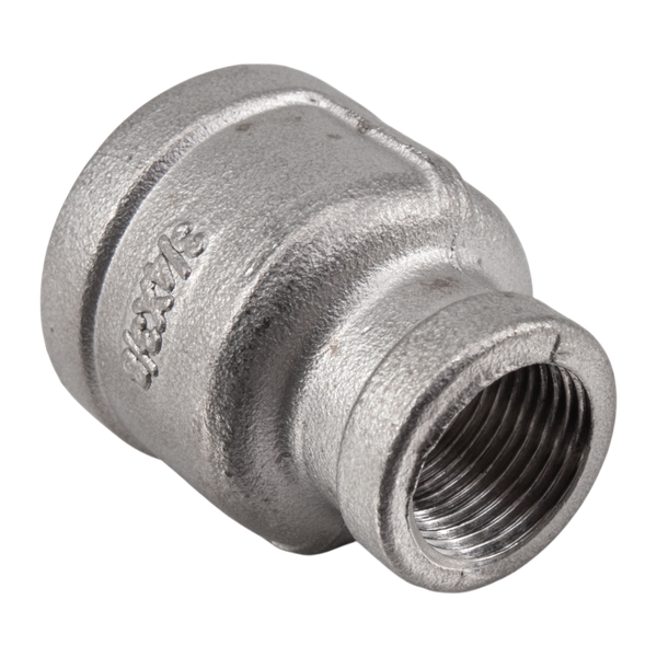 Муфта переходная нержавеющая, AISI304 DN20 х DN10 (3/4" х 3/8"), (CF8), PN16