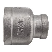 Муфта переходная нержавеющая, AISI304 DN20 х DN10 (3/4" х 3/8"), (CF8), PN16