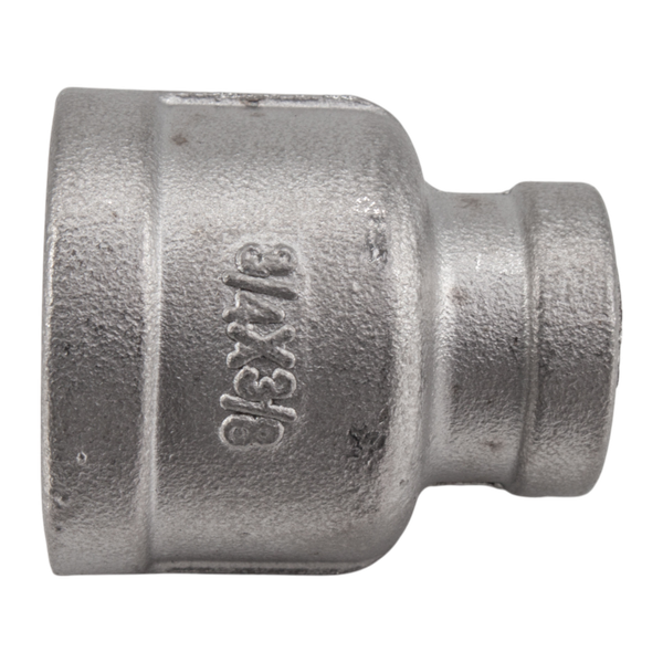 Муфта переходная нержавеющая, AISI304 DN20 х DN10 (3/4" х 3/8"), (CF8), PN16