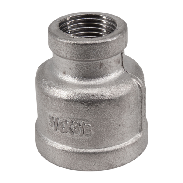 Муфта переходная нержавеющая, AISI304 DN20 х DN10 (3/4" х 3/8"), (CF8), PN16