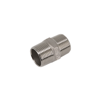 Ниппель резьбовой нержавеющий, AISI316 DN20 (3/4"), (CF8M), PN16