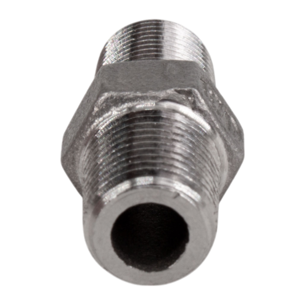 Ниппель резьбовой нержавеющий, AISI316 DN 6 (1/8"), (CF8M), PN16