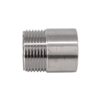Ниппель приварной нержавеющий, AISI304 DN25 (1"), (CF8), PN16