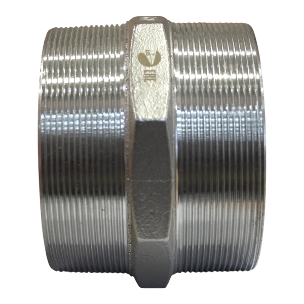 Ниппель резьбовой нержавеющий, AISI304 DN 100 (4"), (CF8), PN16
