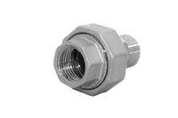 Американка нр/вр нержавеющая, AISI304 DN10 (3/8"), (CF8), PTFE, PN16