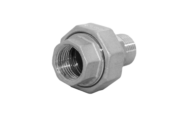 Американка нр/вр нержавеющая, AISI304 DN10 (3/8"), (CF8), PTFE, PN16