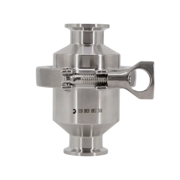 Обратный клапан Clamp DIN32676 нержавеющий, AISI304 DN20, (CF8), PN8
