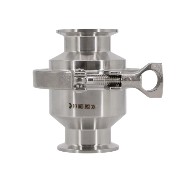 Обратный клапан Clamp DIN32676 нержавеющий, AISI304 DN25, (CF8), PN8