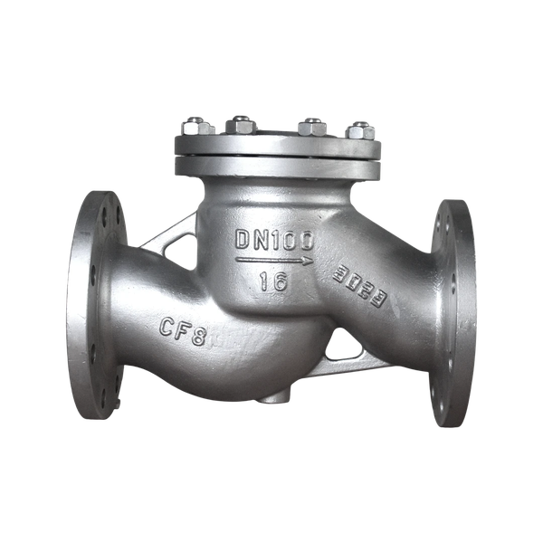 Обратный клапан фланцевый подъемный, AISI304 DN100 (4") (CF8) PN16