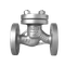 Обратный клапан фланцевый подъемный, AISI304 DN15 (1/2") (CF8) PN40
