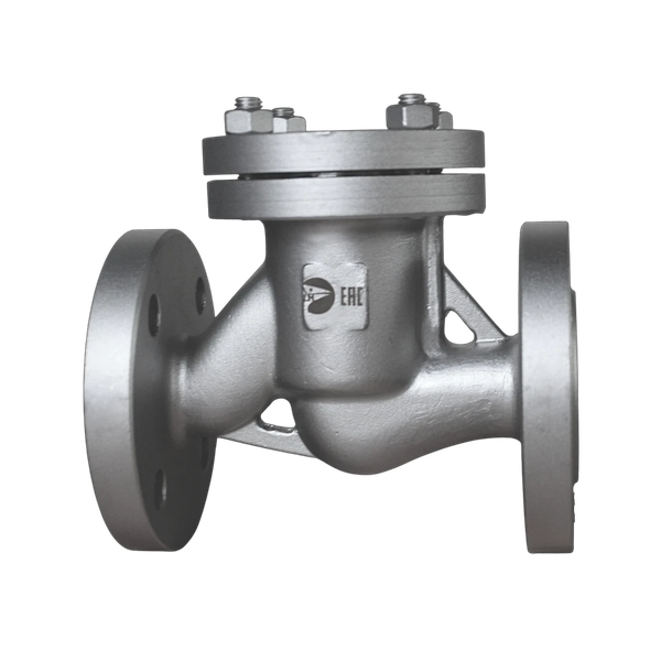 Обратный клапан фланцевый подъемный, AISI304 DN25 (1") (CF8) PN40